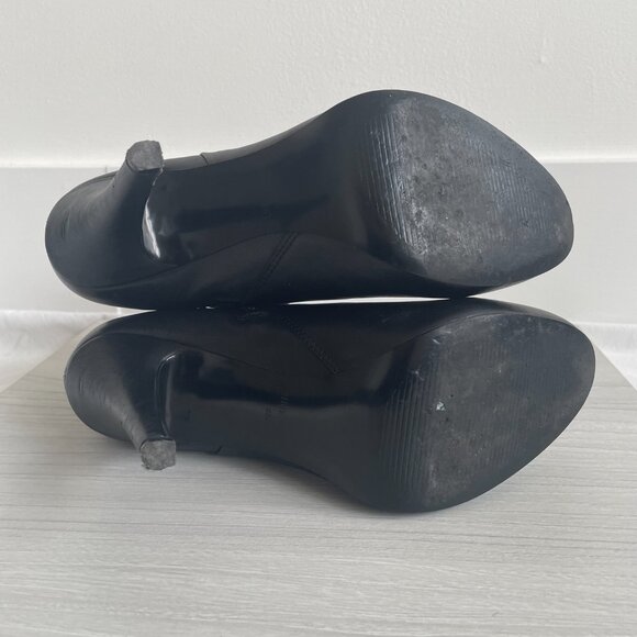 Nine West - Black Leather Ankle Boots - Picture 10 of 10